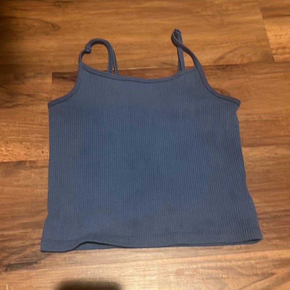 Blue, American Eagle adjustable tank top